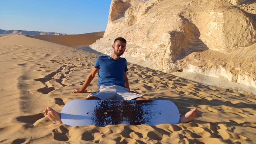 Cairo: 2-Day Bahariya & White Desert Private Camp Adventure - Sunrise, hot springs, and the long road home