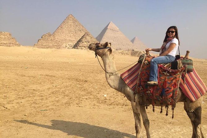 Cairo 8 Hour Private Tour Giza Pyramids, Egyptian Museum & Bazaar - One day, three sides of Cairo