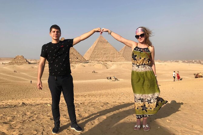 Cairo By Big Bus full day From Hurghada (Pyramids-sphinx-Egyptian Museum-Lunch) - A short Nile view with an extra charge