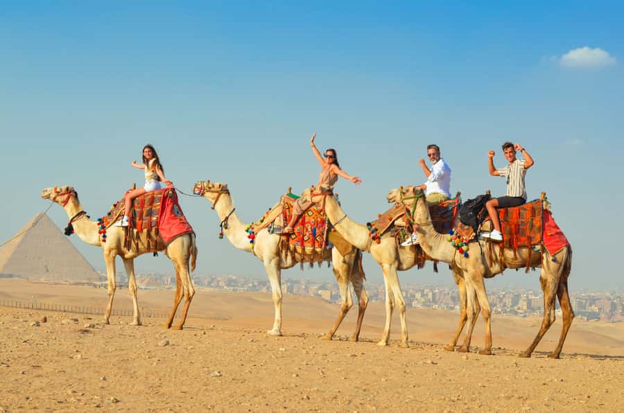 Cairo: Camel Ride Around The Pyramids with Hotel Pickup - Hotel pickup makes a short Cairo outing easy