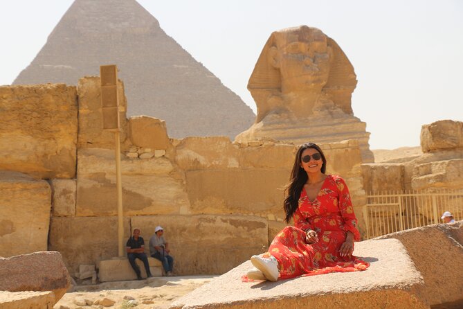Cairo Day Tour: Grand Egyptian Museum, Giza Pyramids & Sphinx - Seeing Khufu, Khafre, and Menkaure at Giza