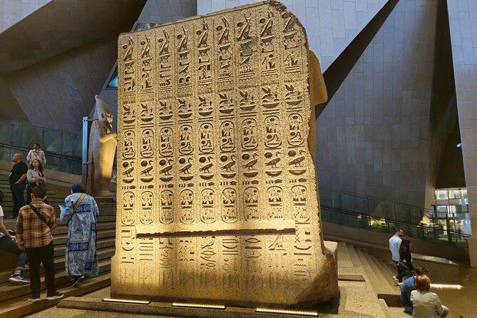 Cairo Day Tour: Grand Egyptian Museum, Giza Pyramids & Sphinx - Two hours inside the Grand Egyptian Museum