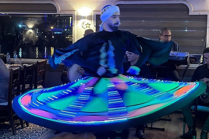 Cairo dinner cruise in Nile River ,Belly Dance and Tanura Show - Choose sunset or a later Cairo departure
