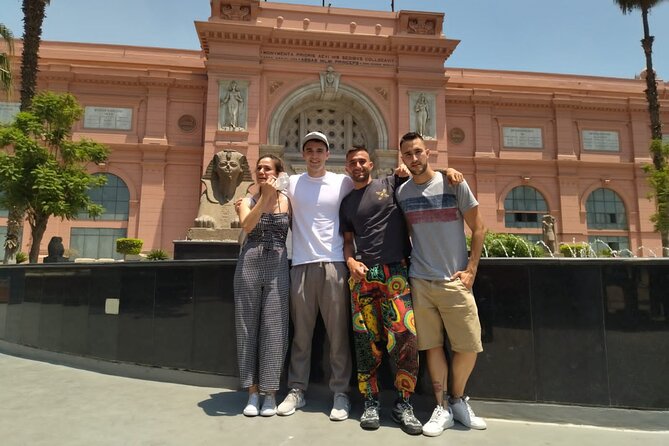 Cairo Egyptian Museum Half-Day with lunch and Hotel Pickup and Drop-Off - Entering the Egyptian Museum in Cairo