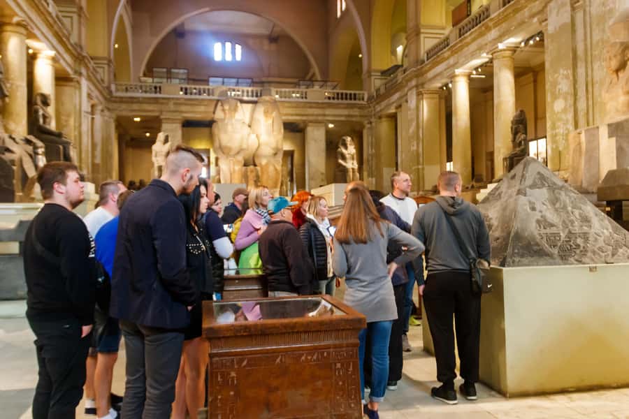 Cairo: Egyptian Museum, Pyramids & Bazaar Tour - The Egyptian Museum: allow your attention to slow down