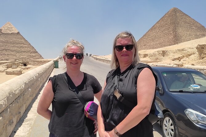 Cairo, Giza Pyramids, Great Sphinx, Egyptian Museum and Bazaar Private Tour - The panoramic viewpoint and camel ride