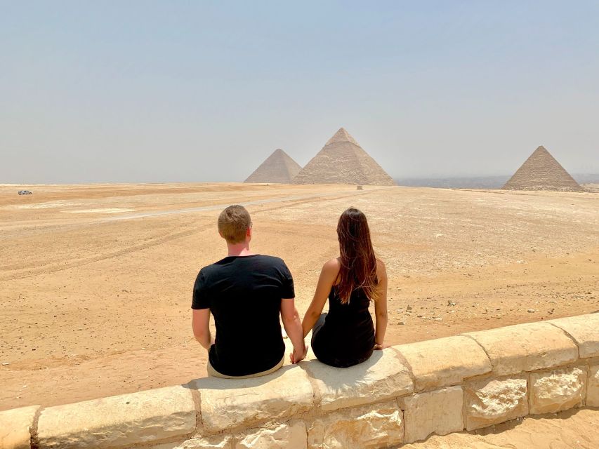 Cairo: Giza Pyramids, Memphis, Saqqara Private Tour & Lunch - Lunch at the end of the day