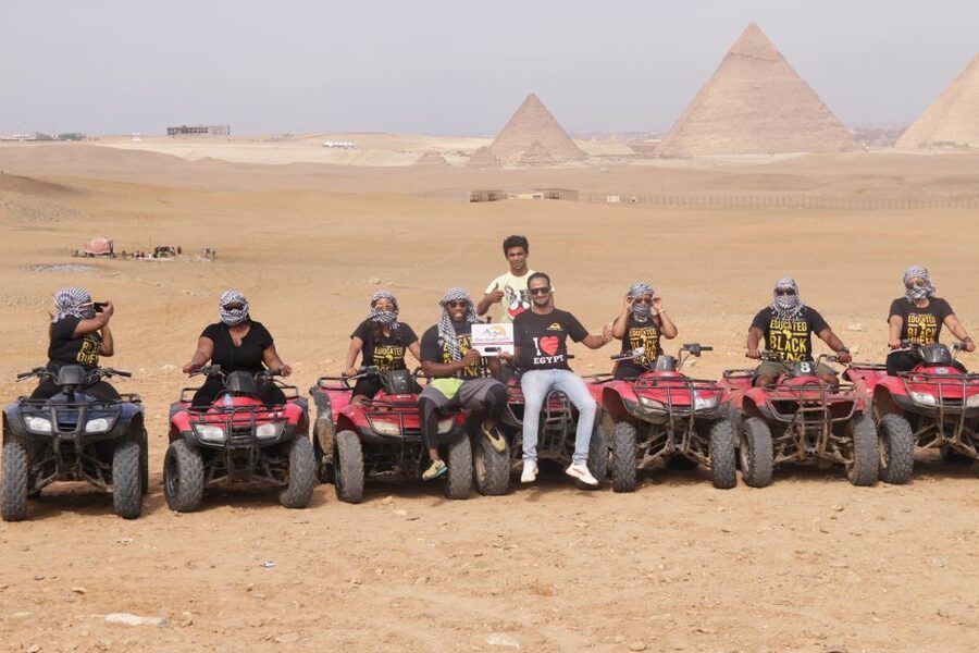 Cairo: Giza Pyramids Tour with Quad Bike Safari & Camel Ride - Sales stops and the question of extra costs