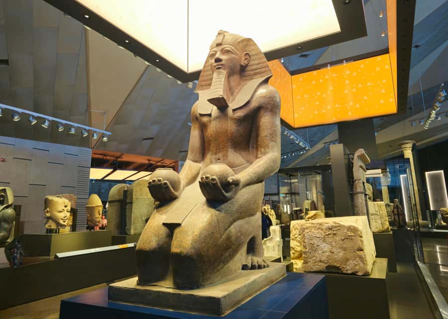 Cairo: Grand Egyptian Museum, Pyramids, Sphinx Tour & Lunch - The Great Pyramid and the Giza Plateau