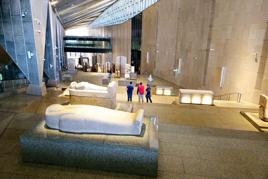 Cairo: Grand Egyptian Museum, Pyramids, Sphinx Tour & Lunch - Two hours inside the Grand Egyptian Museum