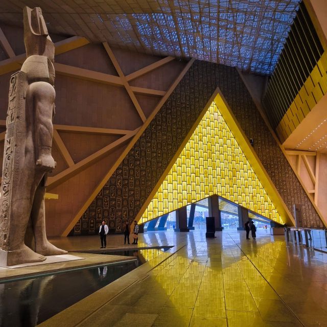 Cairo: Grand Egyptian Museum QR Ticket - Four exhibition halls to explore at your pace