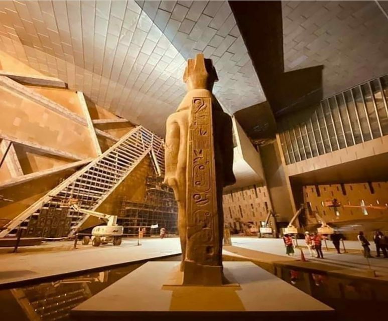 Cairo: Grand Egyptian Museum QR Ticket - The Grand Staircase and Ramses II