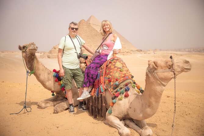 Cairo Layover Tours To Giza Pyramids Memphis Sakkara Dahshur Pyramids And Bazaar - The Giza Plateau and the panoramic viewpoint