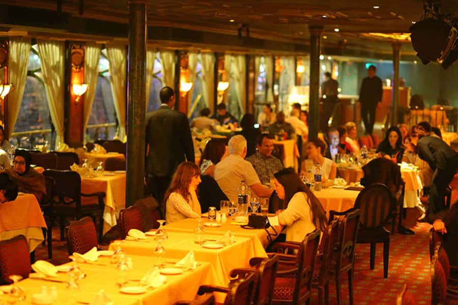 Cairo: Nile Maxim Luxurious Dinner Cruise with Dance Show - Belly dance, Tanoura, and the stage program