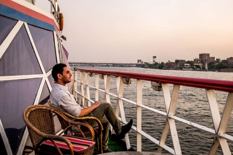 Cairo: Nile Sunset Dinner Cruise, Show & Optional Transfer - Boarding at X6WH+8GR