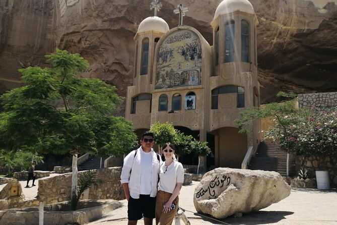Cairo Old Coptic Church and Monastery St Simon Cave Church - The drive to Mokattam Mountain and Garbage City