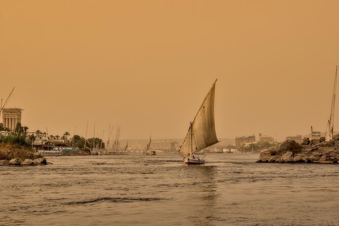 Cairo Private Felucca OnThe Nile River With Pickup and Soft Drink - Sunset, moonlight, or daytime sailing