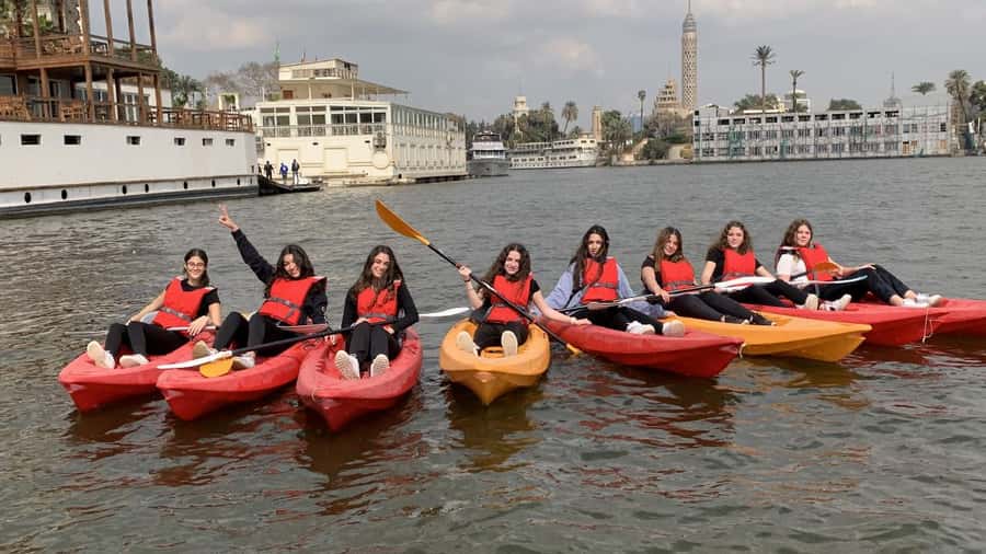 Cairo: Private Nile Kayaking Adventure with hotel transfers. - The practical side of the water