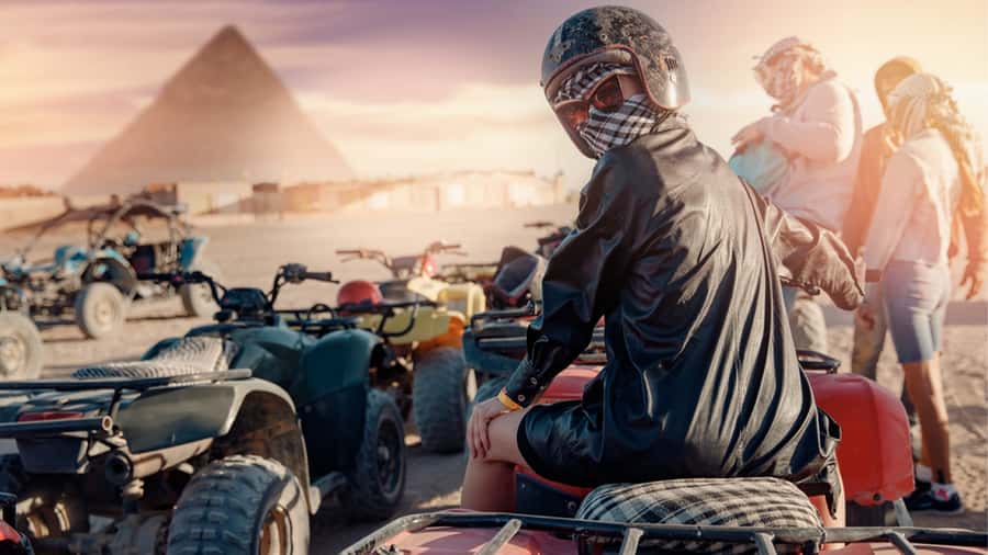 Cairo: Private Quad Bike Desert Tour with Pyramids & Sunset - Is $40 good value?