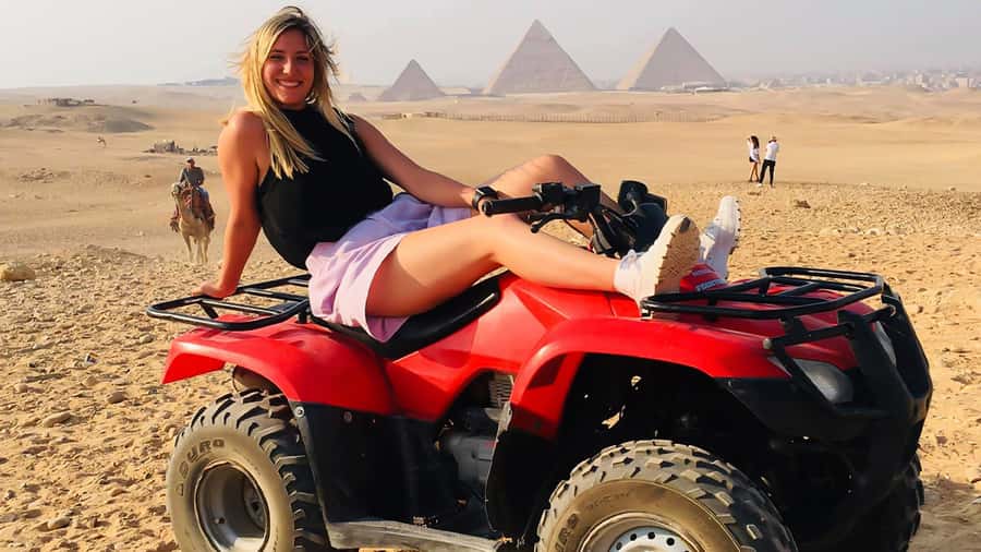 Cairo: Private Quad Bike Desert Tour with Pyramids & Sunset - Pickup from Cairo or Giza