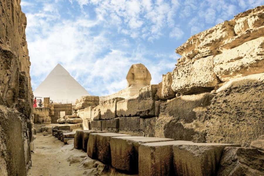Cairo: Pyramids & Great Sphinx Private Tour with Camel Ride - The Great Pyramid and the Giza cemetery