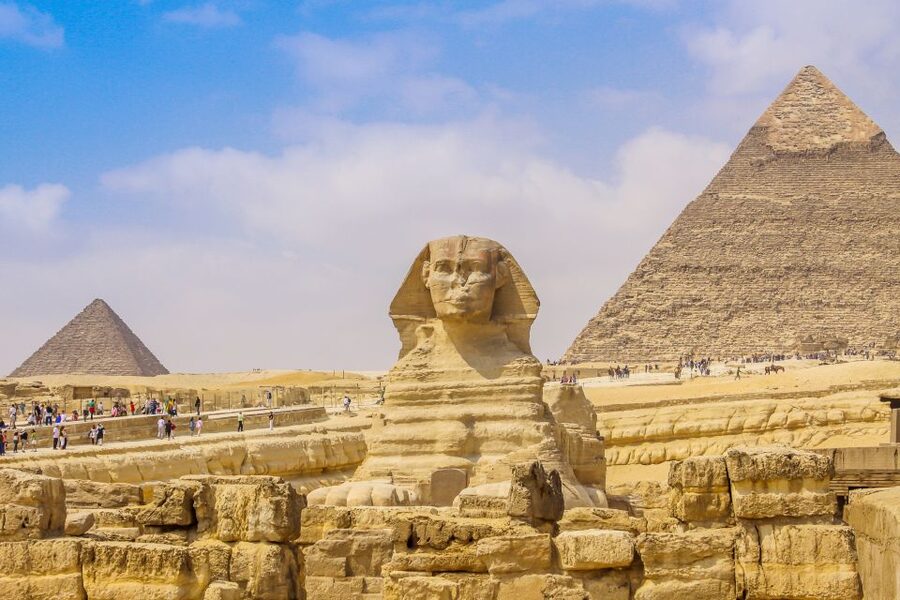 Cairo: Pyramids Quad Bike Adventure & Optional Camel Ride - A short desert rest with tea and water