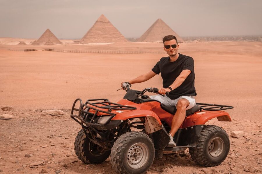 Cairo: Pyramids Quad Bike Adventure & Optional Camel Ride - The guides make the experience personal