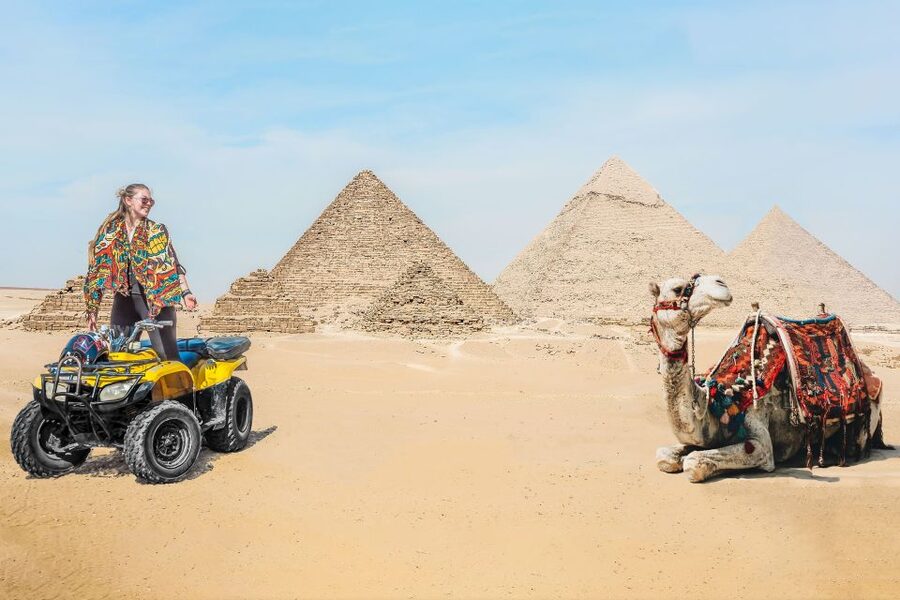 Cairo: Pyramids Quad Bike Adventure & Optional Camel Ride - Clothing, safety, and comfort advice