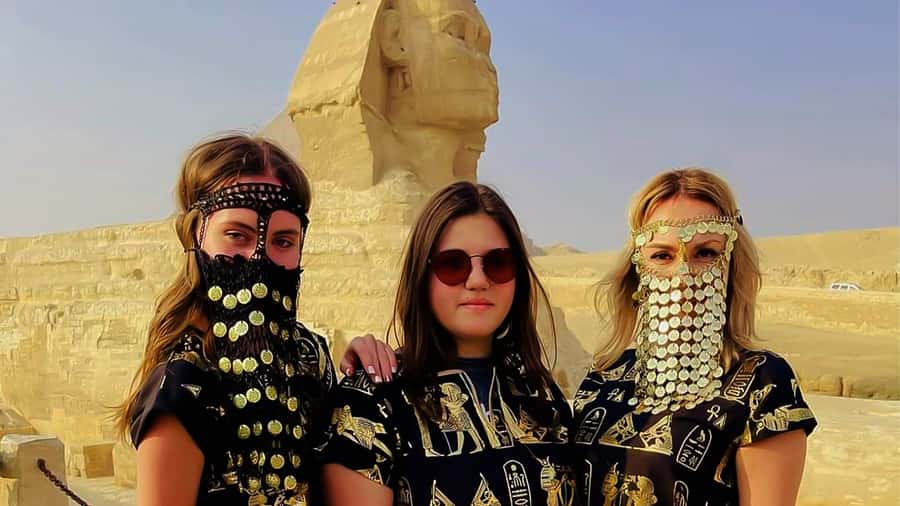 Cairo: Pyramids, Sphinx & Grand Egyptian Museum Private Tour - Entering the Grand Egyptian Museum
