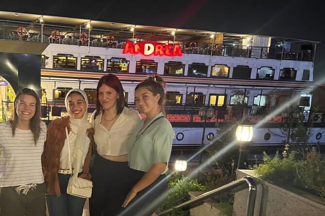 Cairo's Nile Cruise entertainment belly dancer&Tanora show&Dinner - A simple Cairo evening on the Nile