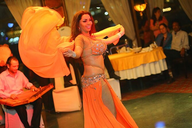 Cairo's Nile Cruise entertainment belly dancer&Tanora show&Dinner - The Nile after dark