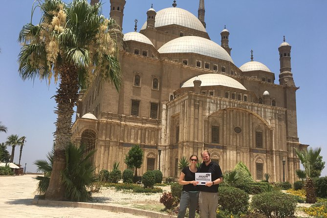 Cairo Sightseeing Highlights Tour Visiting Egyptian Museum Citadel with Mohamed Ali Mosque and khan khalili Bazaar - Key points at a glance