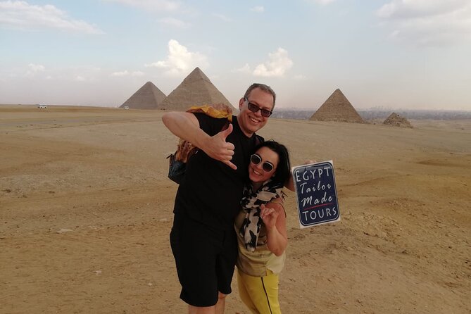 Cairo Sightseeing Tour (Giza Pyramids + Museum + Khan el Khalili Bazaar) - Reading ancient Egypt inside the Egyptian Museum