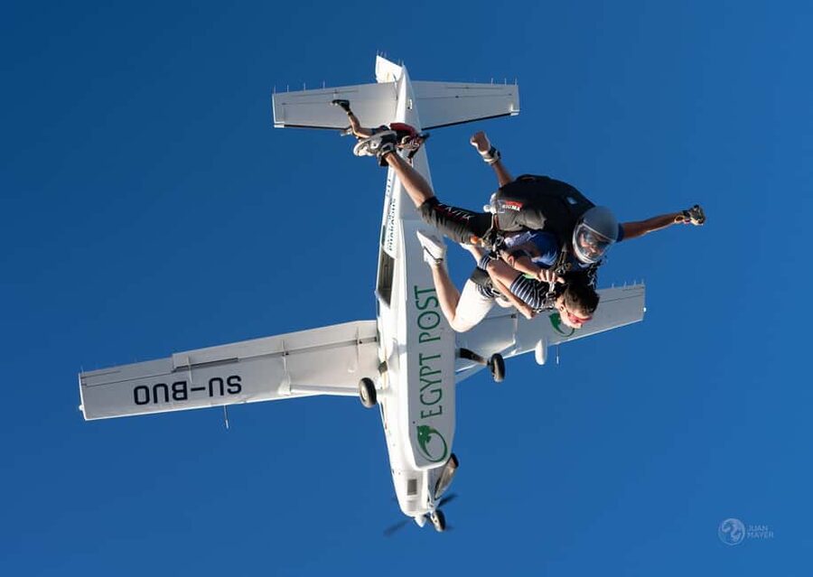 Cairo: Tandem Skydive Experience with Video - The video is more than a small extra