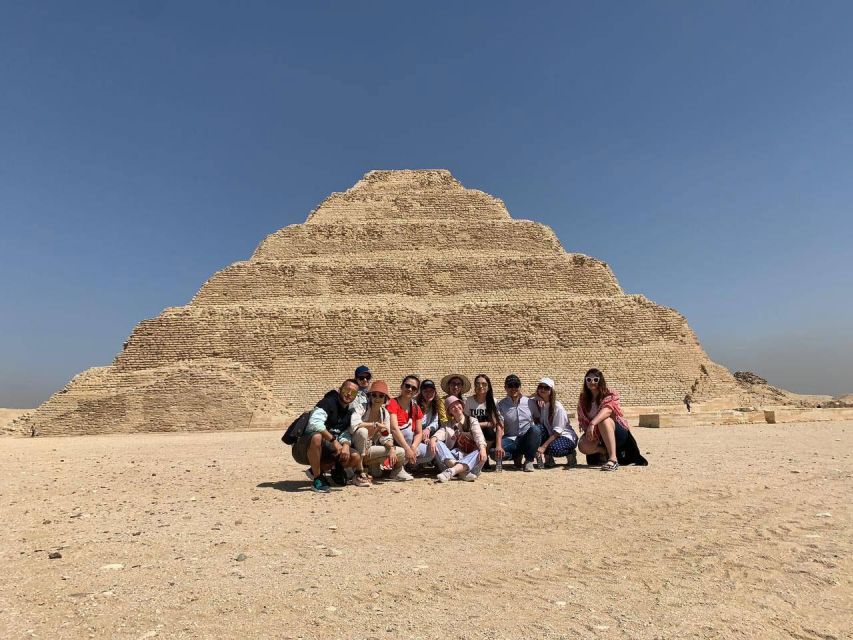 Cairo: Trip Pyramids, Sakkara, & Memphis Tour with Lunch - Meeting the Sphinx and Valley Temple