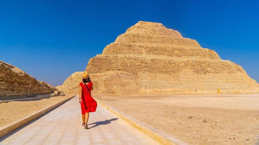 Cairo: Trip Pyramids, Sakkara, & Memphis Tour with Lunch - Saqqara and the Step Pyramid