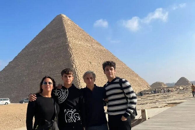 Cairo vip two or one day pyramids ,Museum,memfis ,saqra and7 places - Giza’s three pyramids and the Great Sphinx