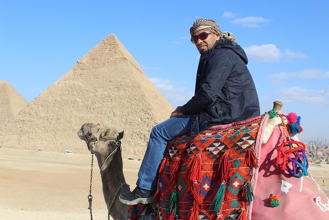 Camel or Horse riding Giza Pyramids Desert - The view, and the limits of the view