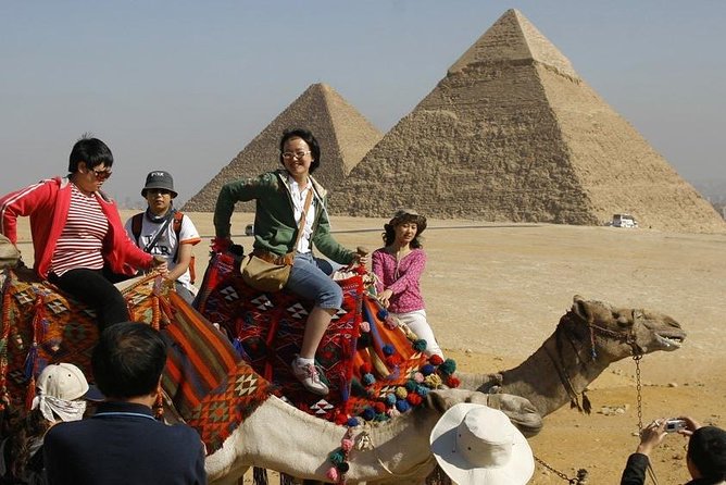 Camel or Horse riding Giza Pyramids Desert - Who will enjoy this most?