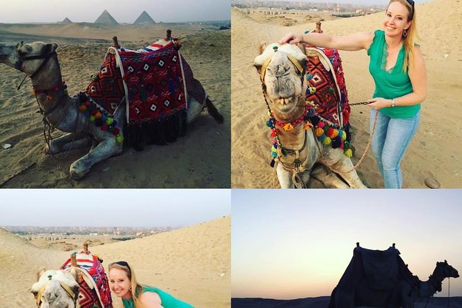 Camel Ride around Giza Pyramids Sunset or Sunrise or any time - How long does the experience last?