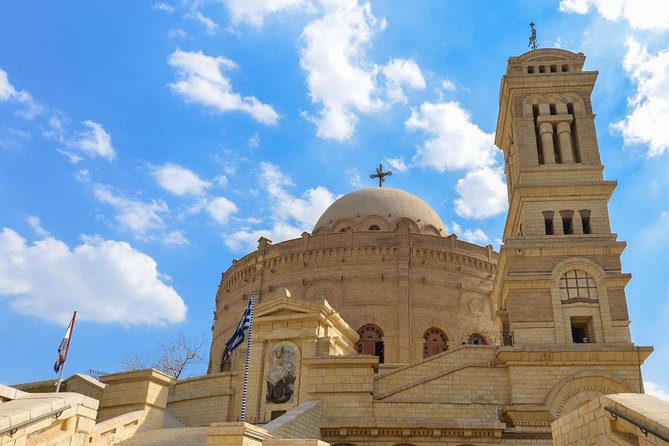 Coptic Cairo Tour: Cave Church of Saint Simon and Old Cairo churches - The Hanging Church and its unusual position