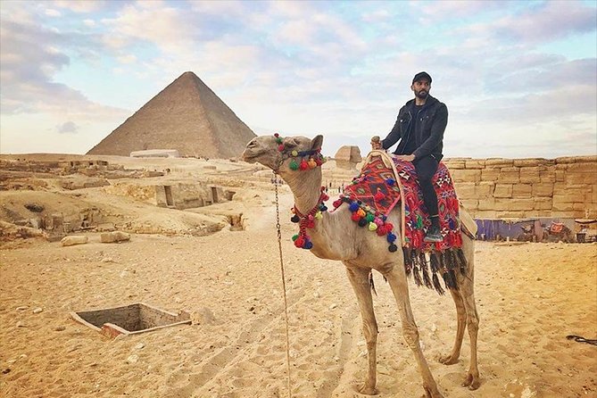Day Tour Giza Pyramids by Camel In Egypt - The Great Sphinx and the Valley Temple