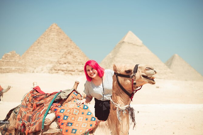 Day Tour Giza Pyramids by Camel In Egypt - Cheops, Chephren, and Mykerinus in one visit