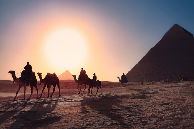 Day Tour To Giza Pyramids With Camel Ride And Egyptian Museum In Cairo - Starting With Cheops, Chephren, and Mykerinus
