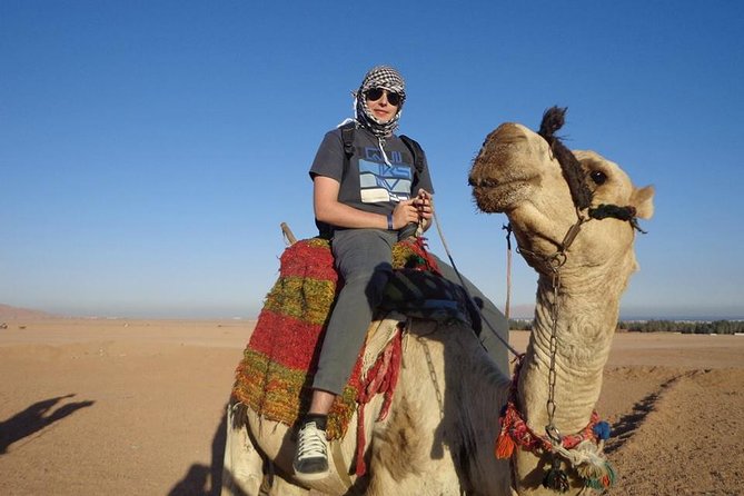 Desert Safari Tour by ATV Quad Bike and Camel Ride - Hurghada - Learning the ATV before the sand ride