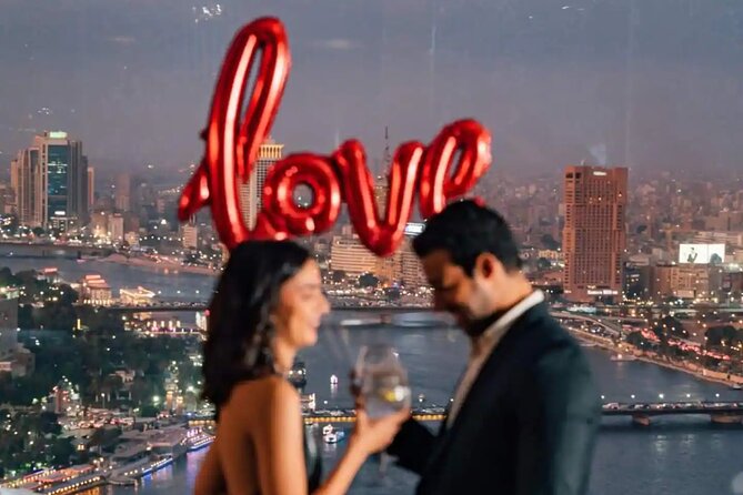 Dinner between clouds by full rotating restaurant - The view from one of Cairo’s highest dining spots