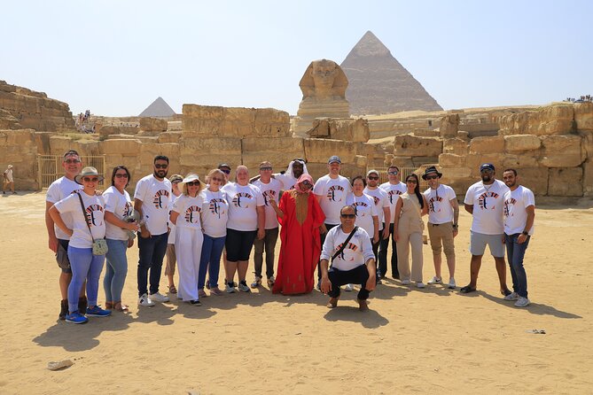 Egypt Adventure Tour 9 Days - Arrival near the Giza Pyramids