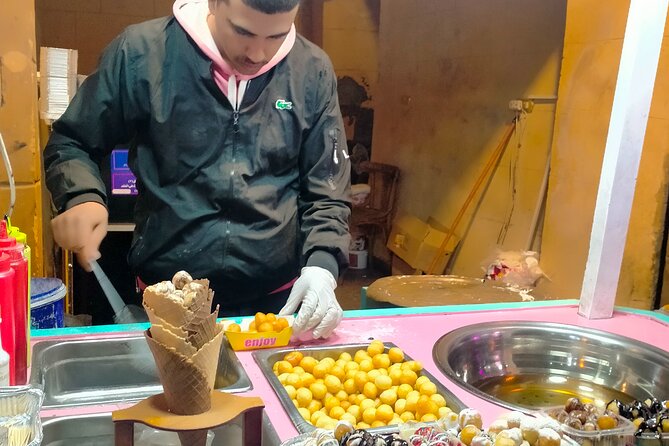 Egypt Food Tour & Egyptian food - Liver, falafel, and Egyptian beans