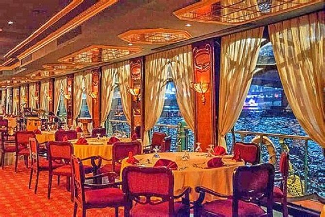 Enchanting Nile Cruise in Cairo SOFI Dancers,Belly Dance, Buffet - Dinner from the open buffet
