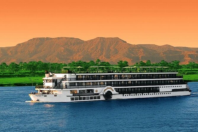 Enjoy 2 nights Nile cruise from Aswan to Luxor,Hot deal - Kom Ombo after sunset